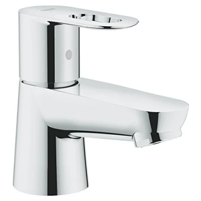 Image of GROHE Bauloop Pillar Tap 1/2&quot; Xs Size Chrome 20422000