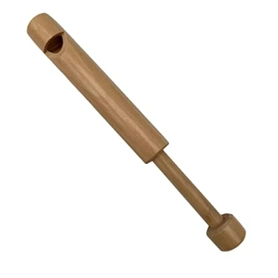 Image of Wooden sliding clangers slide whistle could be used for dog training whistle/dog kids Swanny