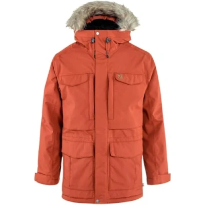 Image of FJALLRAVEN 86668 215 Nuuk Parka M Jacket Men&#039;s Autumn Leaf Size XXL