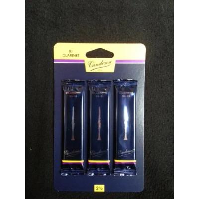 Image of VANDOREN Reeds Clarinet Bb 2.5 Traditional (3 Pack)