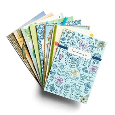 Image of Dayspring Encouragement Card and Get Well 8 Greeting Assortment with Envelopes (J4527)