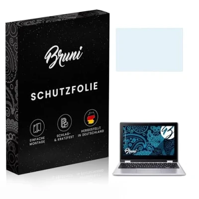 Image of Bruni Screen Protector compatible with Acer Chromebook Spin 311 Film, crystal clear Protective Film (2X)