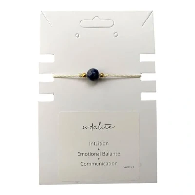 Image of VIE Single Bead Wristlet (Sodalite)