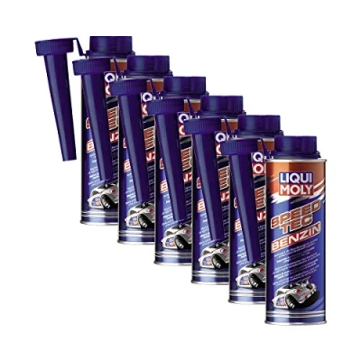 Image of 6x Liqui Moly 3720 Speed Tec Benzin Auxiliary Add Fuel Additive 250 ml