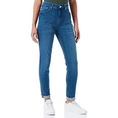 Image of Scotch &amp; Soda Maison Women&#039;s Skin Skinny Fit Jeans, High Tide 2245, 24/30