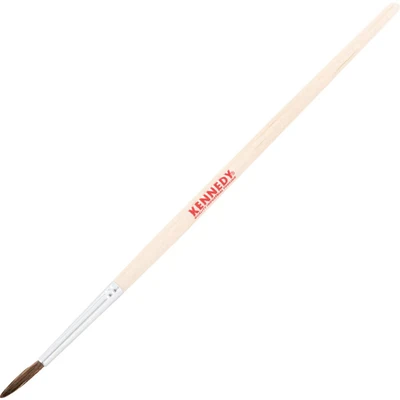 Image of 5x Kennedy No.4 Soft Hair Artist Brush Wooden Handle