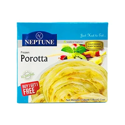 Image of Neptune Frozen Porotta Ready to Eat Indian Origin 350G