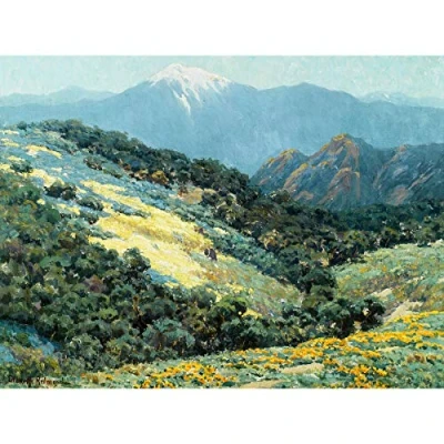 Image of Redmond Valley Splendor Landscape Painting Large Print Poster Wall Art Decor Picture