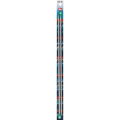 Image of Prym Knitting Needle, Aluminium, Pearl Grey, 4.5 mm