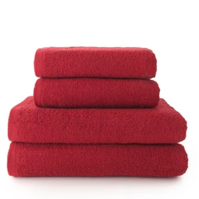 Image of Top Towels Hand Towel Set Pack of 2 and Bath 100% Cotton 500gsm