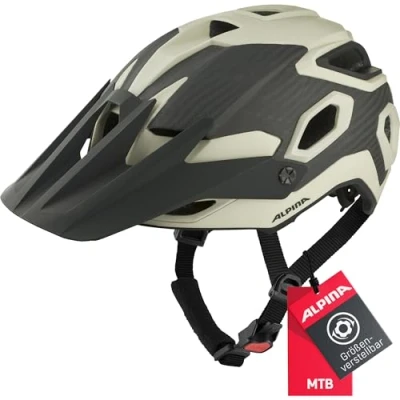 Image of ALPINA Unisex Adults, ROOTAGE cycling helmet, mojave sand matt, 52 57 cm
