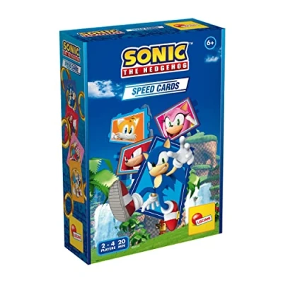Image of Liscianigiochi SONIC SPEED CARDS IN DISPLAY