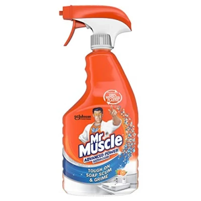 Image of Mr Muscle Advanced Power Bathroom Spray 750ml, Pack of 6