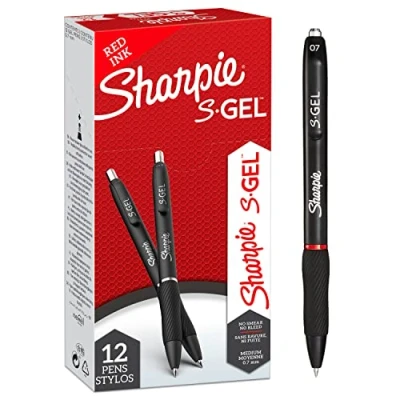 Image of SHARPIE S Gel Pen 0.7 mm Refill Red Normal