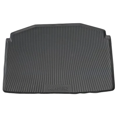 Image of Skoda 658061160 Car Boot Liner Protective Mat with Kamiq Lettering