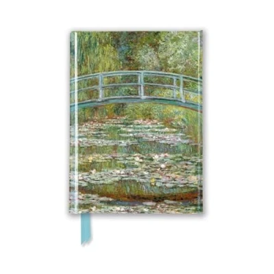 Image of Claude Monet: Bridge Over a Pond of Water Lilies (Foiled Pocket Journal) (Flame Tree Books) Notebooks)