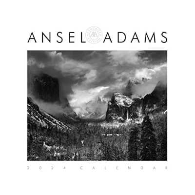 Image of Ansel Adams 2024 Wall Calendar: Authorised Edition: 13 Month Nature Photography Collection (Monthly Calendar)