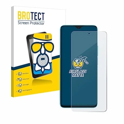 Image of brotect Anti Glare Glass Screen Protector Matte compatible with Honor 90 Lite Scratch 9H Protection Film