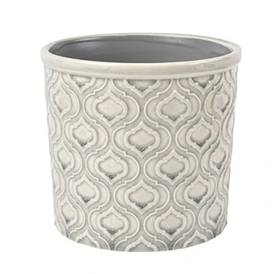 Image of Burgon &amp; Ball Glazed Pot Venetian Large Grey