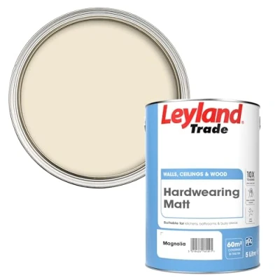 Image of Leyland Trade Hardwearing Matt Magnolia 5