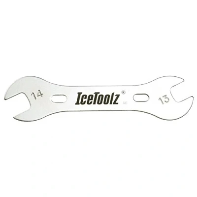 Image of IceToolz 13 x 14 mm Cone Wrenches, Silver, M