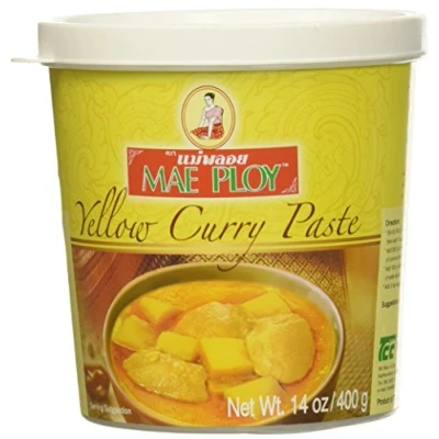 Image of Mae Ploy Thai Yellow Curry Paste 400 g