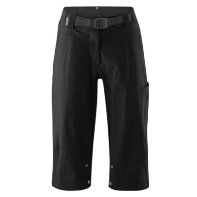 Image of Gonso Women&#039;s Ruth 3/4 Cycling Shorts Black