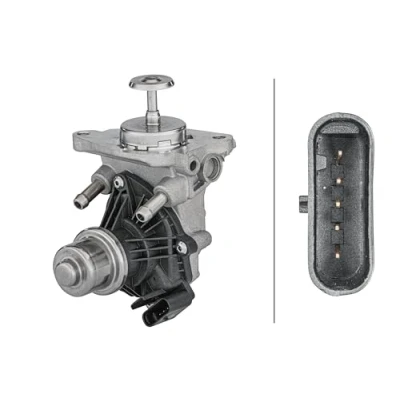 Image of 11718513132, 11718580442, 8513132, 8580442 EGR valve HELLA 6NU 014 864 751 Electric with seal BMW: X3, 4 Gran Coupe, 5 Saloon
