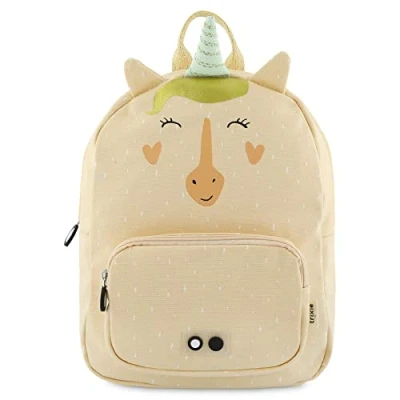 Image of Trixie Backpack Mrs. Unicorn School Bag Water Repellent for Child Small Gym Nude