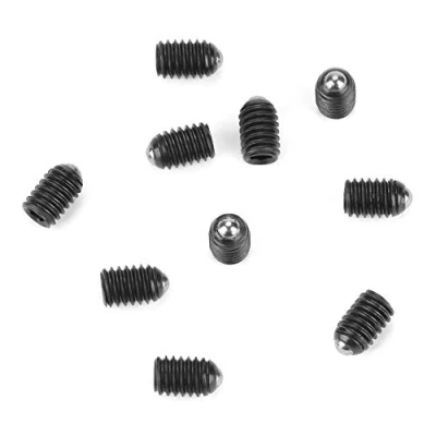 Image of 10pcs M4 Screw Thread Hex Socket Carbon Steel Ball Spring Plungers Set Replacement Kit(M4*6(10PCS))