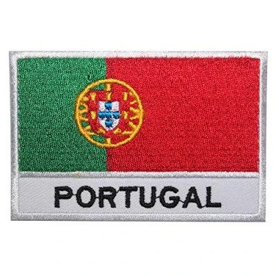 Image of Portugal National Flag Iron On Patch Sew Embroidered Patch/Badge for Clothes