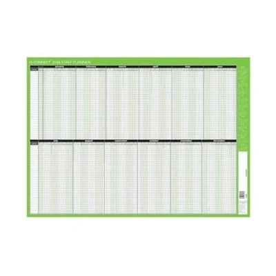 Image of Q Connect Staff Planner Mounted 2024 KFSPM24 + Free finchley pen (1)