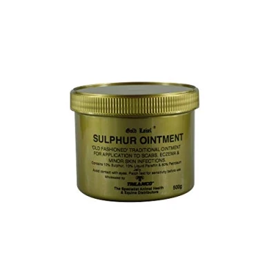 Image of Gold Label Unisex&#039;s GLD1388 Old Fashioned Sulphur Ointment, Clear, 500 g
