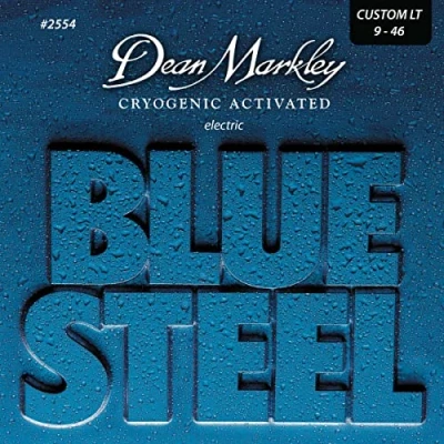 Image of Dean Markley 2554 .009 .046 Blue Steel Electric CL Guitar Strings