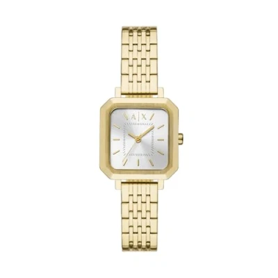 Image of Armani Exchange Women&#039;s Analog Quartz Watch with Stainless Steel Strap AX5725
