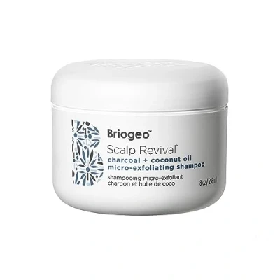 Image of Briogeo Scalp Revival Exfoliator Charcoal Shampoo, Treatment for Dry &amp; Itchy Scalp, Clarifying Shampoo Build Up 236ml