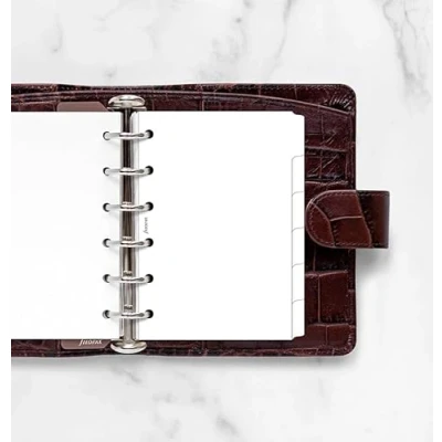 Image of Filofax White Dividers, Pocket Size, Cardstock, 5.4 inches Height, B132873