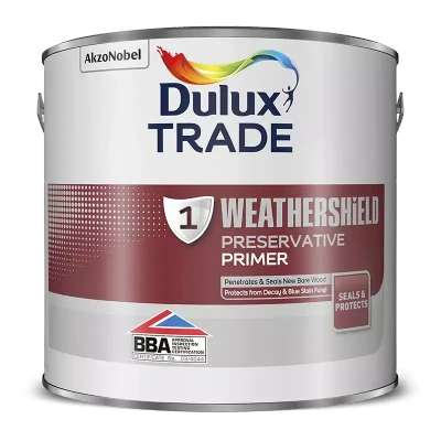 Image of Dulux Trade Weathershield Preservative Primer 2.5L