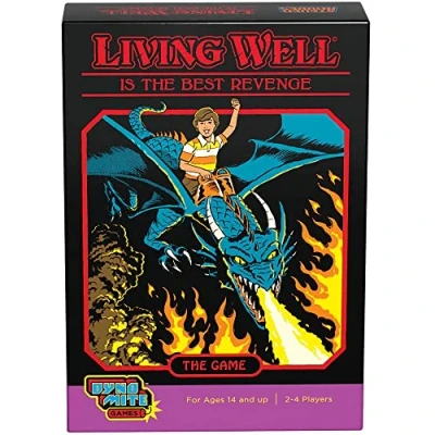 Image of Cryptozoic Entertainment Living Well Is the Best Revenge (Steven Rhodes Games Vol. 2) Card Game Ages 14+ 2 4 Players 15 Minutes Playing Time