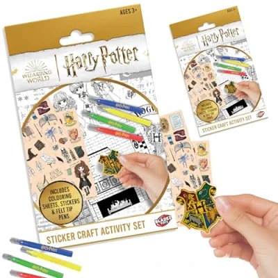 Image of Harry Potter by Bladez Toyz Sticker Set with 50+ Stickers 1 Pack Magical Fun for Kids Children Perfect Party Bags &amp; Gifts Customise Notebooks More Official Licensed Product