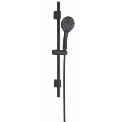 Image of Blue Canyon Cyro Shower Kit for Bath, Black Kits &amp; Riser Rails, High Pressure Water Flow, Customised Bathing with 3 Mode Spray, Adjustable Handset, Easy to Install and Clean