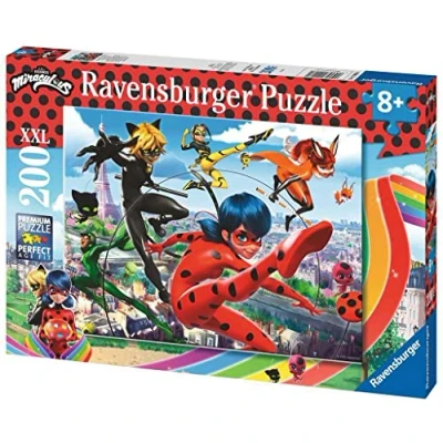Image of Ravensburger Miraculous 200 Piece Jigsaw Puzzle for Kids Age 8 Years Up