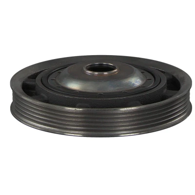 Image of 1230300QAX, 1230300QAY, 12303AY600, 12303BN700 crankshaft Pulley FEBI BILSTEIN 24935 5PK 155mm 4 for RENAULT: CLIO 2, 3