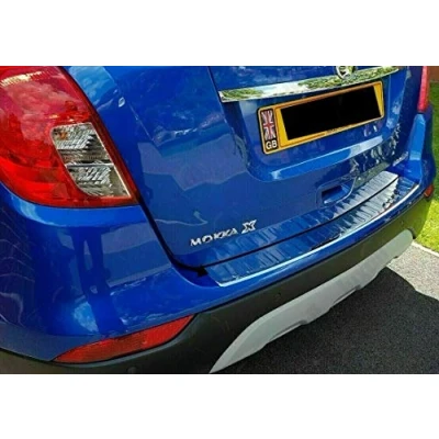Image of Chrome Rear Bumper Protector Guard Fits Mokka/Mokka X [2013+]