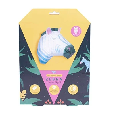 Image of Fizz Creations New Make Your Own Zebra Head Light DIY Gift