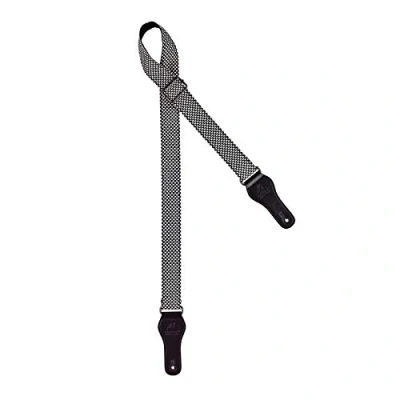 Image of Ortega Guitars Adjustable Ukulele Strap Highland Series Cotton, Grey (OCS 120U)