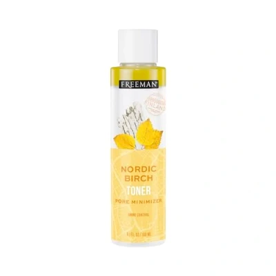 Image of Freeman Birch Toner for Face, Shine Control Oily Skin or All Types, Facial Pore Minimizer