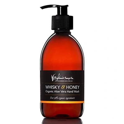 Image of The Highland Soap Company Whisky &amp; Honey Hand Wash 300ml