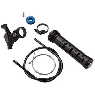 Image of RockShox PopLoc+Adjust Remote Upgrade kit,Sektor/XC32,Right h, Silver, 10 (00.4318.002.007)
