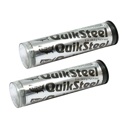 Image of Cargo QuikSteel Reinforced Epoxy Resin Metal Weld Repair Kit Pack of 2